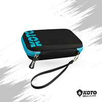 KOTO Kingzip Black & Aqua Large Dart Etui KOTO KOTO Kingzip Black & Aqua Large Dart Etui