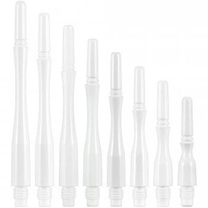Shafty Cosmo Darts Fit Shaft Gear Hybrid - Clear White - Spinning