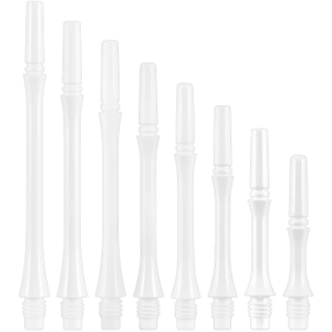 Shafty Cosmo Darts Fit Shaft Gear Slim - Clear White - Locked