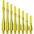 Shafty Cosmo Darts Fit Shaft Gear Hybrid - Clear Yellow - Locked