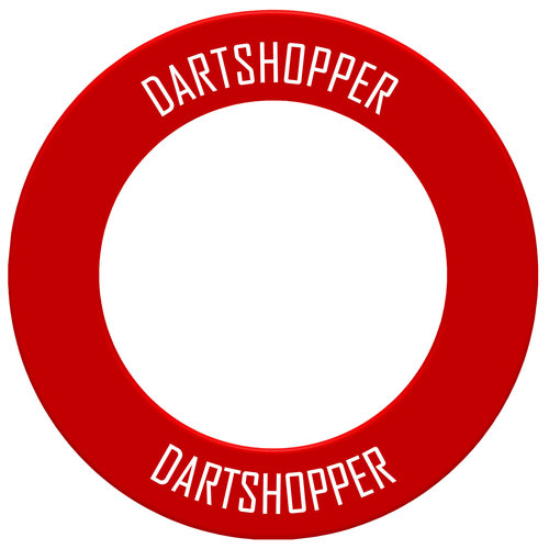 Dartshopper Opona ochronna Czerwony z nadrukiem tekstem