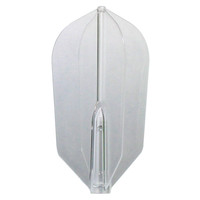 Piórka Cosmo Darts - Fit AIR Clear White SP Slim