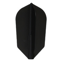 Piórka Cosmo Darts - Fit Dark Black SP Slim