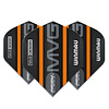 Winmau Piórka Winmau Prism Alpha Black MVG Orange