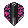 Winmau Piórka Winmau Prism Delta MVG Design Black/Pink