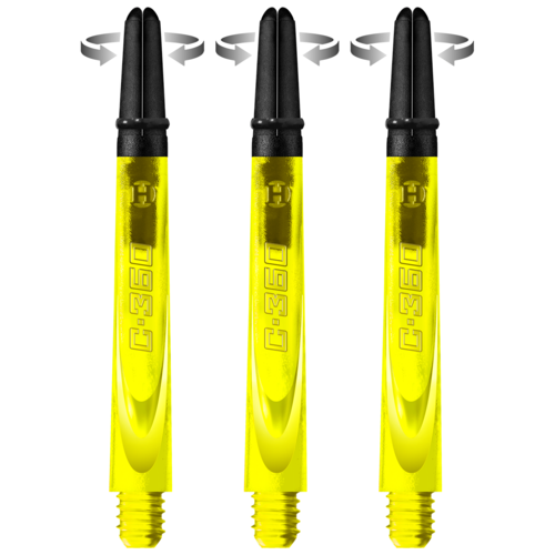 Harrows Shafty Harrows Carbon 360 Shafty Yellow