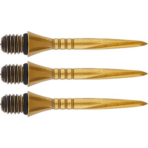 Unicorn Unicorn Steel Dart Points Volute Converta Gold 27 mm