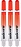 Shafty Unicorn Gripper 4 Two-Tone Red Top