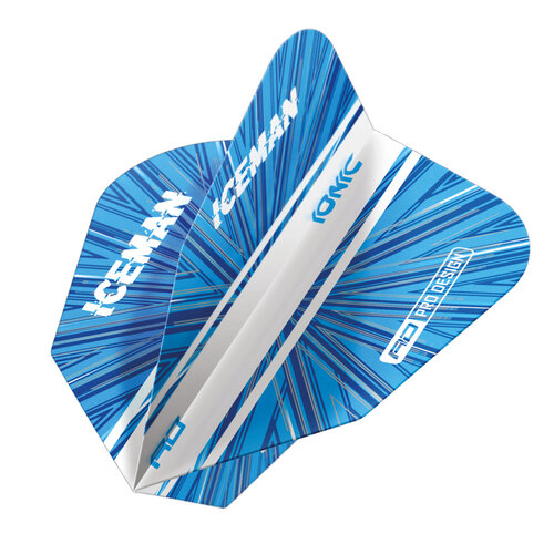 Red Dragon Piórka Red Dragon Gerwyn Price Hardcore Ionic Blue Burst V-Standard