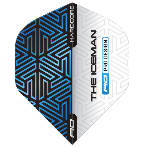 Red Dragon Piórka Red Dragon Gerwyn Price Hardcore Premium Blue & White
