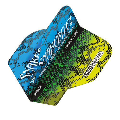 Red Dragon Piórka Red Dragon Peter Wright Hardcore Snakebite Multi Snakeskin Blue