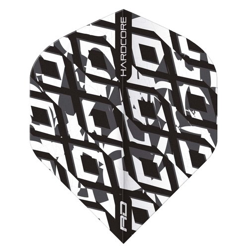 Red Dragon Piórka Red Dragon Hardcore Radical Black & White