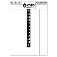 KOTO Flex Scorebord 40x30cm