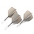 Cuesoul - ROST T19 Integrated Dart Flights - Big Wing - Grey Clear