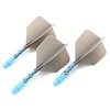 CUESOUL Cuesoul - ROST T19 Integrated Dart Flights - Big Wing - Grey Blue