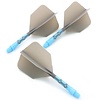 CUESOUL Cuesoul - ROST T19 Integrated Dart Flights - Big Wing - Grey Blue