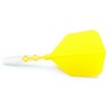 CUESOUL Cuesoul - ROST T19 Integrated Dart Flights - Big Wing - Yellow White