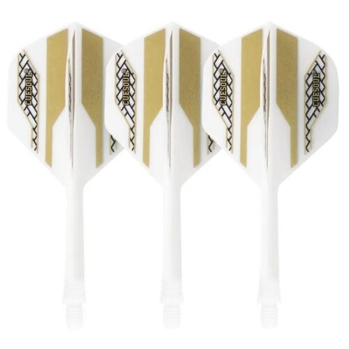 CUESOUL Cuesoul - Tero Flight System AK5 Rost Golden Pattern - White Standard