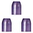 L-Style Back Balance Champagne Rings - Purple