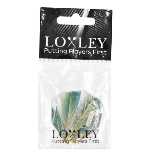 Loxley Piórka Loxley Feather Green & Gold NO6