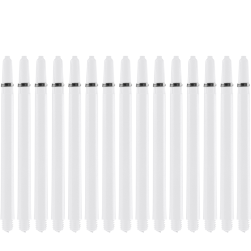 Bull's Shafty Bull's - 5-Pack Nylon The Original Long + Ring - White