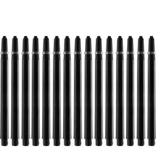 Bull's Shafty Bull's - 5-Pack Nylon The Original Long + Ring - Black