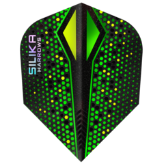 Piórka Harrows Silika X Kolor Shift Green NO6 Tough Crystalline Coated