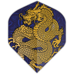 Piórka Dartshopper Dragon Blue NO2