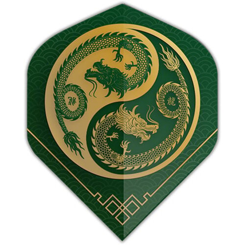 Dartshopper Piórka Dartshopper Dragon Green NO2