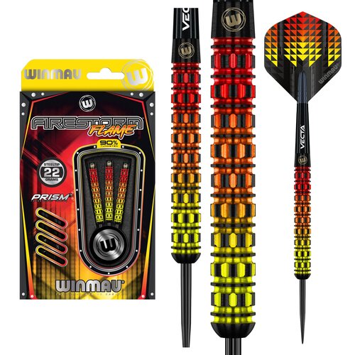 Winmau Lotki Winmau Firestorm Flame Straight 90%