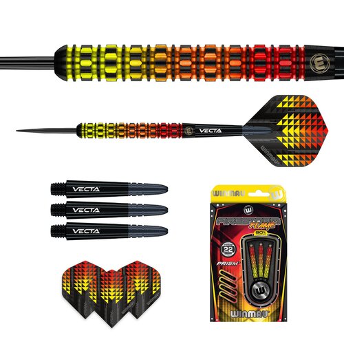 Winmau Lotki Winmau Firestorm Flame Straight 90%