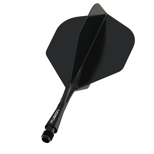 Winmau Winmau Fusion Solid Black NO2