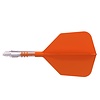 CUESOUL Cuesoul ROST T19 Integrated Dart Flights Big Wing Carbon Orange