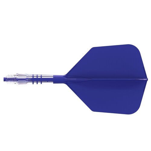 CUESOUL Cuesoul ROST T19 Integrated Dart Flights Big Wing Carbon Blue