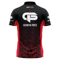 Red Dragon Gerwyn Price Signature Red Polo Koszulka do dart