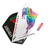 Red Dragon Piórka Red Dragon Peter Wright Yin Yang Black White