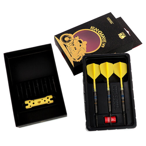 CUESOUL Lotki Cuesoul Engine V9 Gold Hope Soft Tip Steel Tip 90%