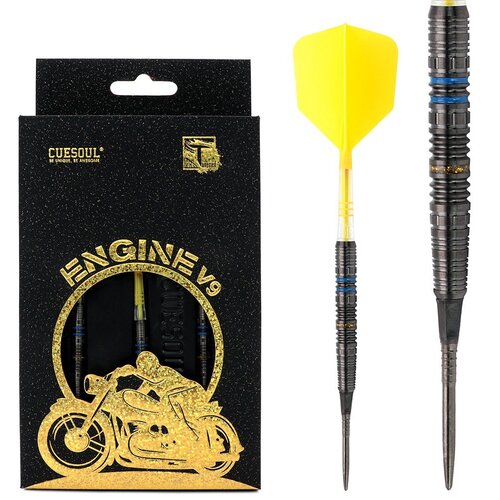 CUESOUL Lotki Cuesoul Engine V9 Gold Hope Soft Tip Steel Tip 90%