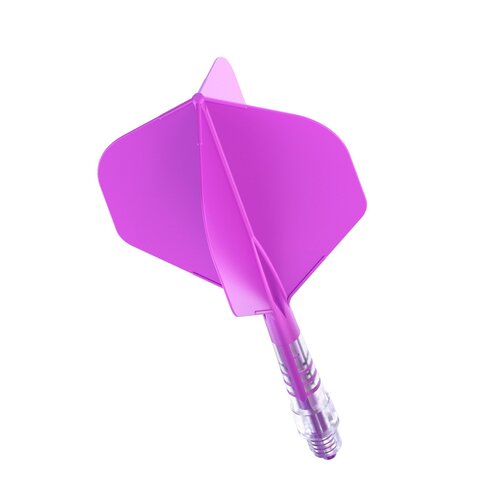 CUESOUL Cuesoul ROST T19 Integrated Dart Flights Big Standard Wing Carbon Purple