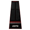 KOTO Mata do Darta KOTO Dywan Checkout Czerwony 285 x 60cm