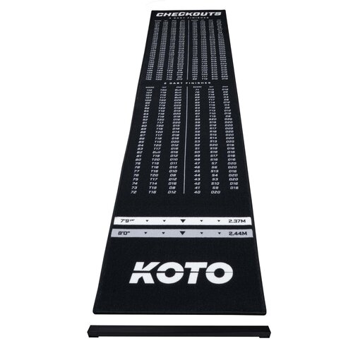 KOTO Mata do Darta KOTO Dywan Checkout 285 x 60cm + oche