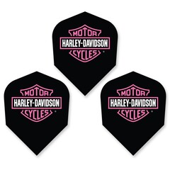 Piórka DW Harley Davidson Pink Logo NO6