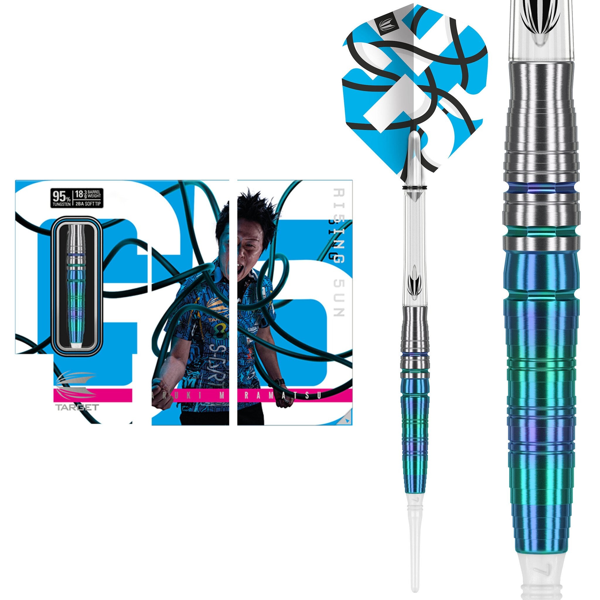 TARGET RISING SUN 4.0 2BA / NO.5 / STEEL | Exclamation Darts