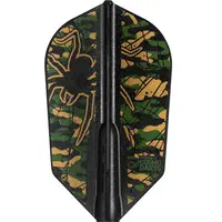 Piórka Cosmo Darts Fit  Darin Young 3 Dark Black Super Slim