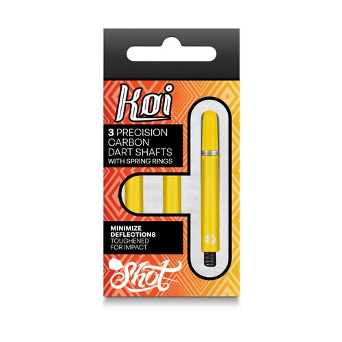 Shot Shafty Shot Koi Carbon Yellow