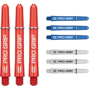 Shafty Target Pro Grip 3 Set Red Blue White