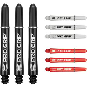 Shafty Target Pro Grip 3 Set Black White Red