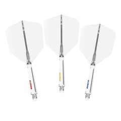 Cuesoul ROST 77 Transparent With Yellow Red Blue Logo Big Wing