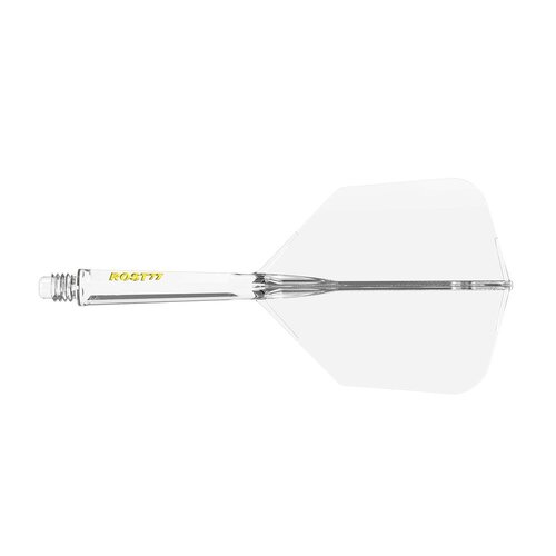 CUESOUL Cuesoul ROST 77 Transparent With Yellow Logo Big Wing