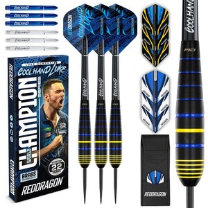 Lotki Red Dragon Luke Humphries Coolhand Luke Brass Ekskluzywna Edycja Dartshopper